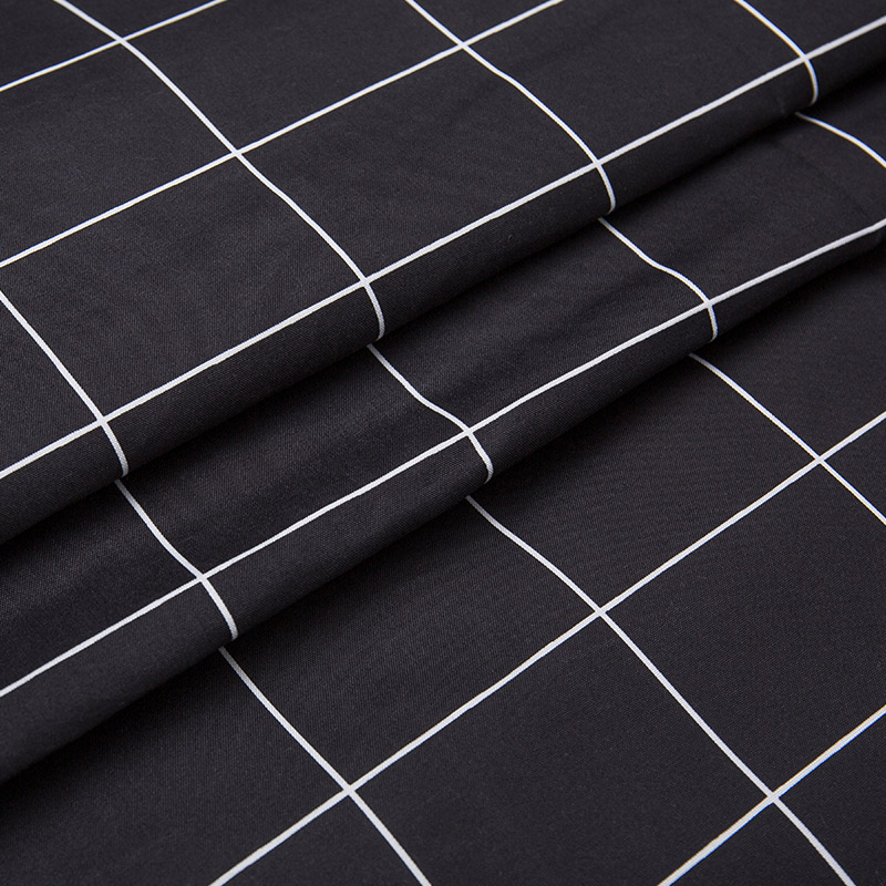 Saf polyester ev tekstil kumaş, 255cm genişlik, 85gsm, dağınık baskı ile